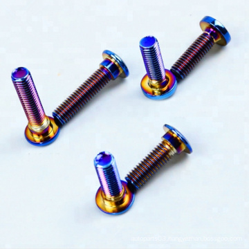 Brake disc titanium bolts screws for motorcycle